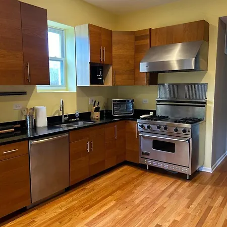 Ferienwohnung Gorgeous North Kenwood Hyde Park Unit Chicago Exterior foto